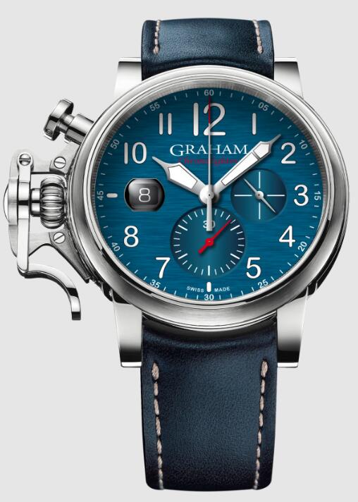 Replica Graham Watch 2CVDS.U18A CHRONOFIGHTER GRAND VINTAGE ARABIC NUMERALS BLUE